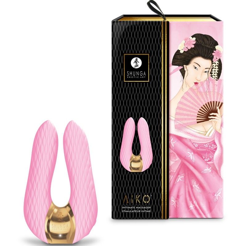 SHUNGA - AIKO INTIMATE MASSAGER PINK SHUNGA TOYS - 4