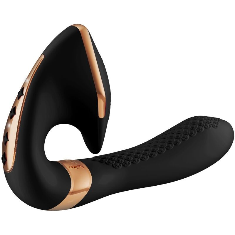 SHUNGA - SOYO INTIMATE MASSAGER BLACK SHUNGA TOYS - 1