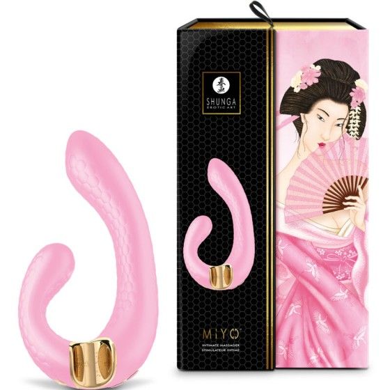 SHUNGA - MIYO INTIMATE MASSAGER PINK SHUNGA TOYS - 3