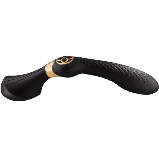 SHUNGA - ZOA INTIMATE MASSAGER BLACK SHUNGA TOYS - 1