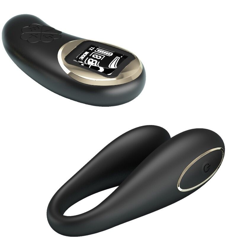 PRETTY LOVE - NATHAN DOUBLE PLEASURE VIBRATOR REMOTE CONTROL PRETTY LOVE C-TYPE - 1