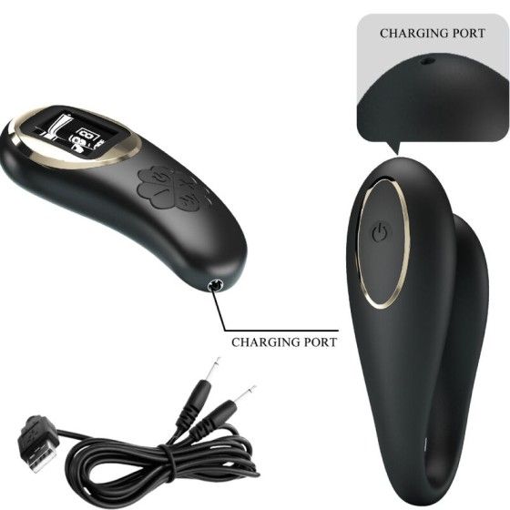 PRETTY LOVE - NATHAN DOUBLE PLEASURE VIBRATOR REMOTE CONTROL PRETTY LOVE C-TYPE - 4