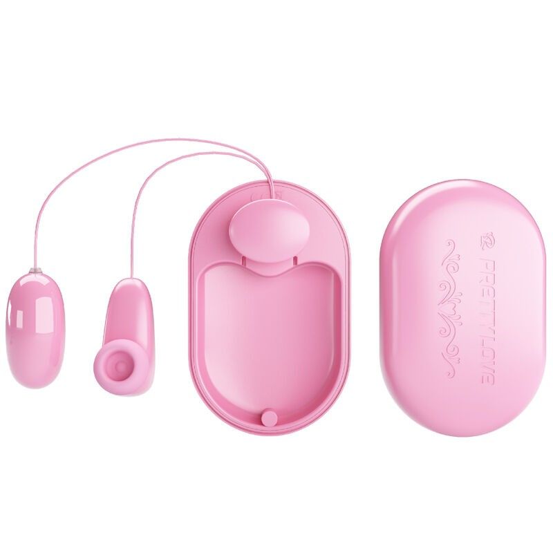 PRETTY LOVE - MAGIC BOX VIBRATING BULLET & PINK STIMULATOR PRETTY LOVE SMART - 1