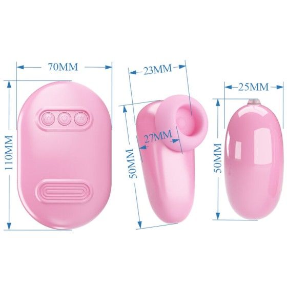 PRETTY LOVE - MAGIC BOX VIBRATING BULLET & PINK STIMULATOR PRETTY LOVE SMART - 5