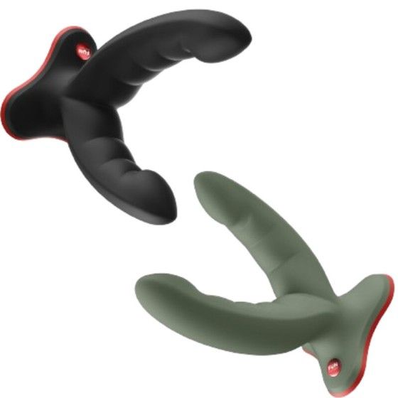 FUN FACTORY - RYDE DOUBLE DILDO & MASSAGER BLACK FUN FACTORY - 4