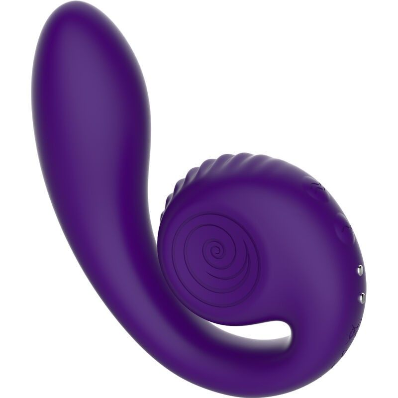 SNAIL VIBE - GIZI DUAL STIMULATOR PURPLE SNAIL VIBE - 1