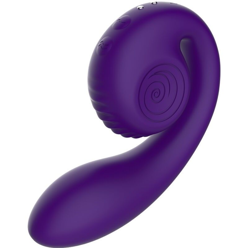 SNAIL VIBE - GIZI DUAL STIMULATOR PURPLE SNAIL VIBE - 2