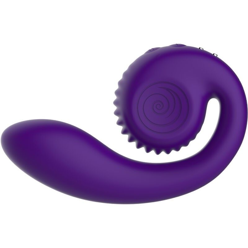 SNAIL VIBE - GIZI DUAL STIMULATOR PURPLE SNAIL VIBE - 3