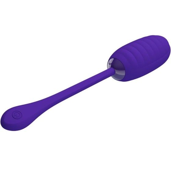 PRETTY LOVE - KIRK RECHARGEABLE VIBRATING EGG PURPLE PRETTY LOVE SMART - 4