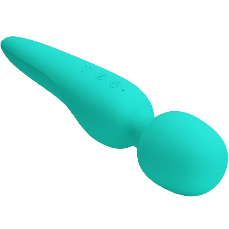 PRETTY LOVE - MEREDITH MASSAGER 12 VIBRATION MODES AQUA GREEN PRETTY LOVE SMART - 5