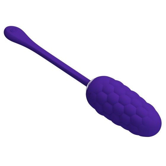 PRETTY LOVE - VIBRATING EGG WITH PURPLE RECHARGEABLE MARINE TEXTURE PRETTY LOVE SMART - 1