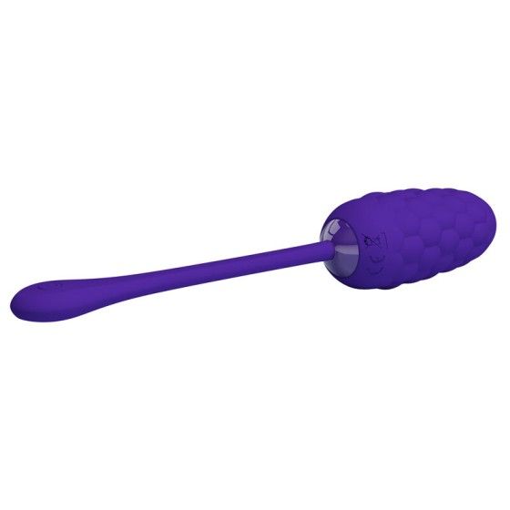 PRETTY LOVE - VIBRATING EGG WITH PURPLE RECHARGEABLE MARINE TEXTURE PRETTY LOVE SMART - 3