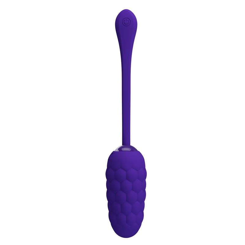 PRETTY LOVE - VIBRATING EGG WITH PURPLE RECHARGEABLE MARINE TEXTURE PRETTY LOVE SMART - 5