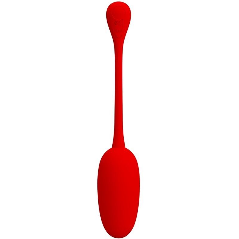 PRETTY LOVE - KNUCKER RED RECHARGEABLE VIBRATING EGG PRETTY LOVE FLIRTATION - 5