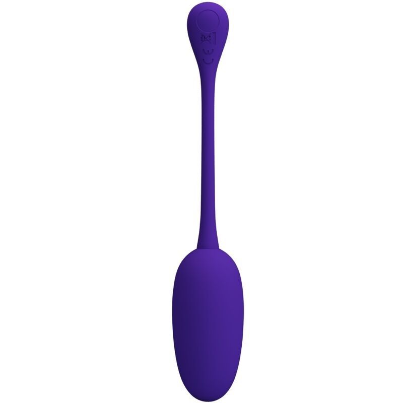 PRETTY LOVE - KNUCKER PURPLE RECHARGEABLE VIBRATING EGG PRETTY LOVE FLIRTATION - 5