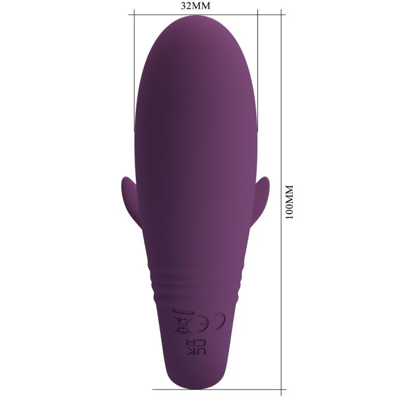 PRETTY LOVE - JAYLEEN VIBRATOR APP REMOTE CONTROL PURPLE PRETTY LOVE LED - 6