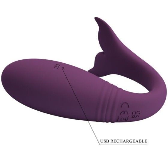 PRETTY LOVE - JAYLEEN VIBRATOR APP REMOTE CONTROL PURPLE PRETTY LOVE LED - 7