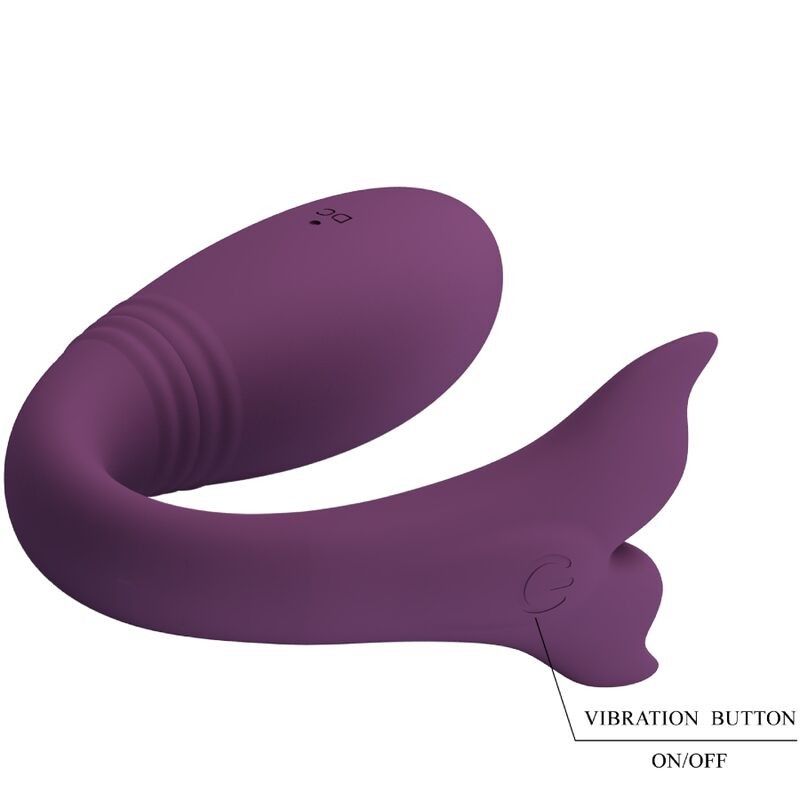 PRETTY LOVE - JAYLEEN VIBRATOR APP REMOTE CONTROL PURPLE PRETTY LOVE LED - 8