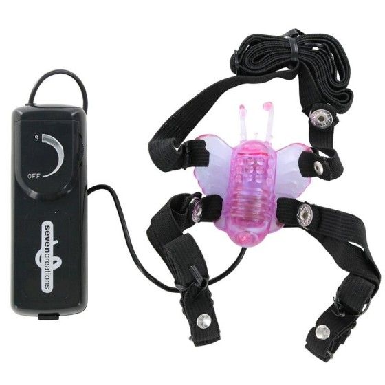 SEVEN CREATIONS - BUTTERFLY STIMULATOR WITH VIBRATION SEVEN CREATIONS - 1