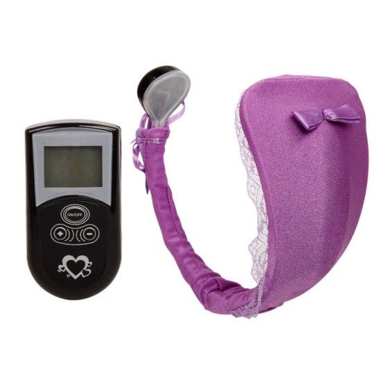 BAILE - THONG WITH VIBRATOR WITH LILAC REMOTE CONTROL BAILE STIMULATING - 1
