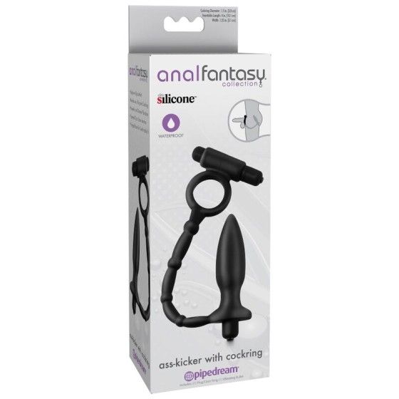 ANAL FANTASY - MINI ANAL STIMULATOR WITH RING AND VIBRATING BULLET ANAL FANTASY SERIES - 3