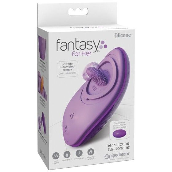 FANTASY FOR HER - HER SILICONE FUN TONGUE PURPLE FANTASY FOR HER - 5