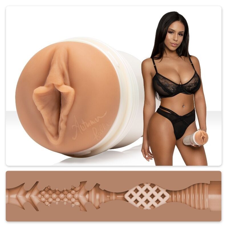 FLESHLIGHT GIRLS - AUTUMN FALLS CREAM TEXTURE VAGINA FLESHLIGHT GIRLS - 1