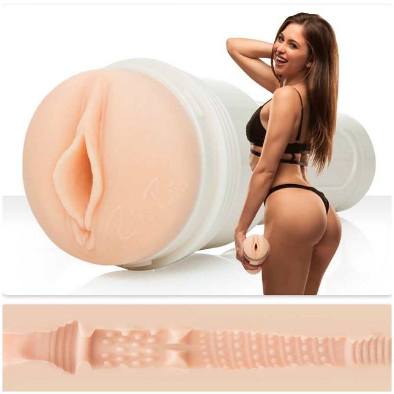 FLESHLIGHT - VAGINA RILEY REID UTOPIA + UNIVERSAL LAUNCH + AQUA QUALITY LUBRICANT 50 ML FLESHLIGHT GIRLS - 2