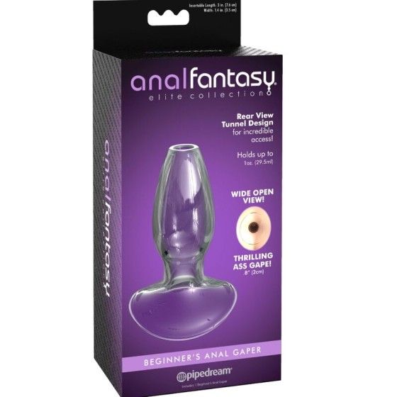 ANAL FANTASY ELITE COLLECTION - ANAL GAPER DILATOR FOR BEGINNERS CRYSTAL SIZE S ANAL FANTASY ELITE COLLECTION - 4