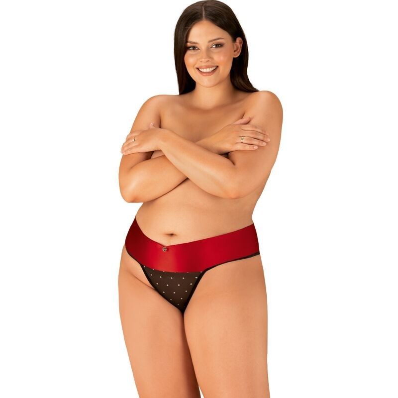 OBSESSIVE - TIENESY THONG XXL/XXXL OBSESSIVE PANTIES & THONG - 2