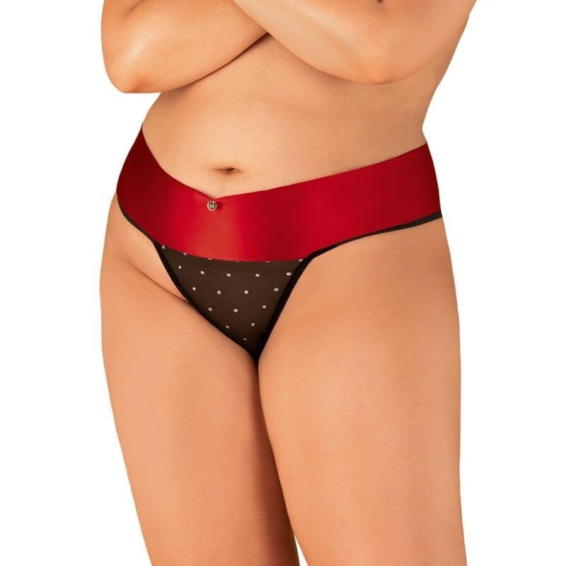 OBSESSIVE - TIENESY THONG XXL/XXXL OBSESSIVE PANTIES & THONG - 4