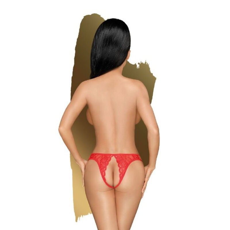 PENTHOUSE - NAUGHTY VALENTINE THONG RED S/M PENTHOUSE THONG - 2