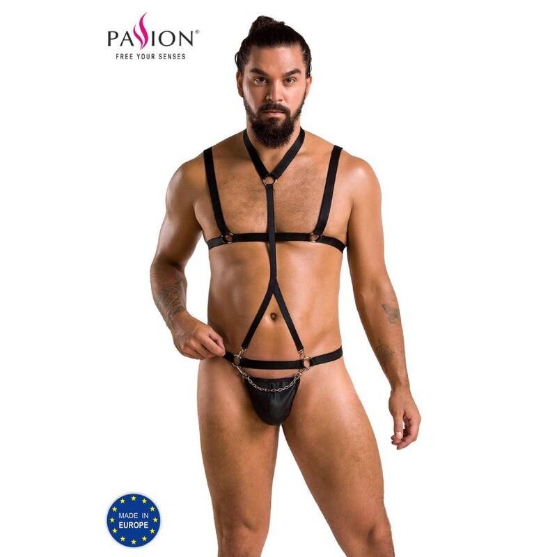 PASSION - 039 SET ANDREW BLACK L/XL PASSION MEN - 1