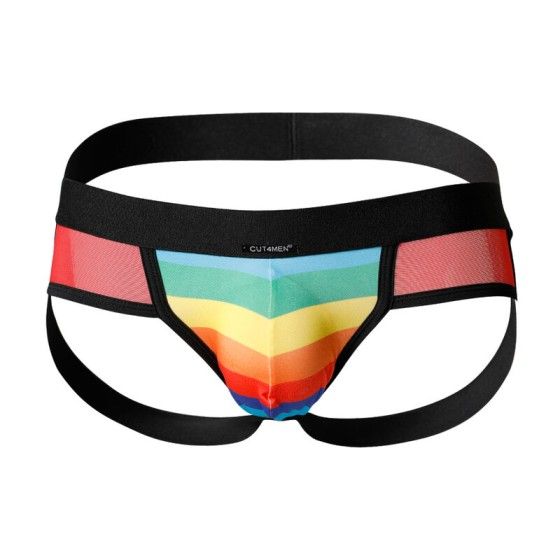 CUT4MEN - JOCKSTRAP RAINBOW L CUT4MEN JOCKSTRAP - 3