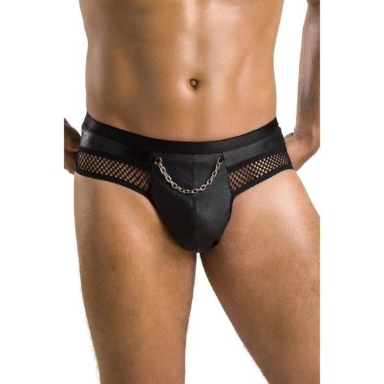 PASSION - 030 OPEN SLIP TOM BLACK S/M PASSION MEN - 3