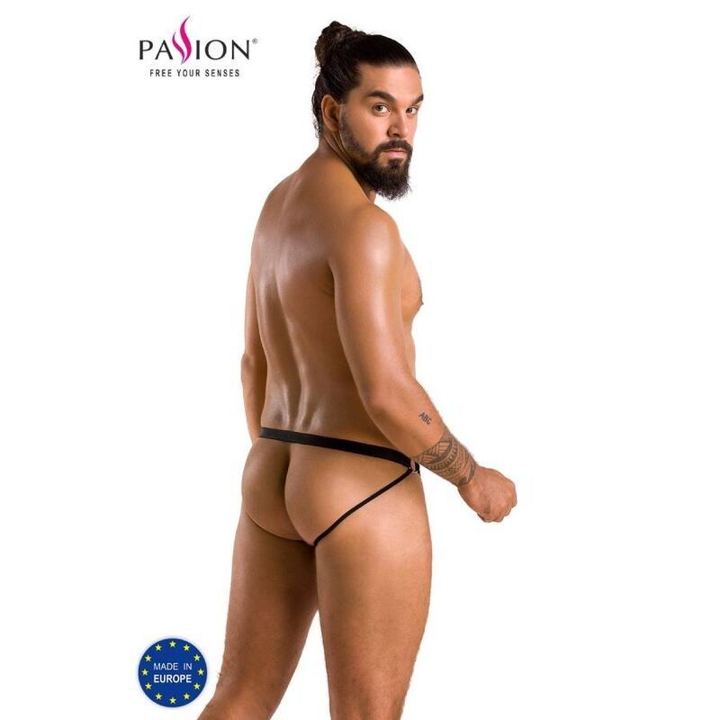 PASSION - 034 SLIP OPEN LUKE BLACK S/M PASSION MEN - 2