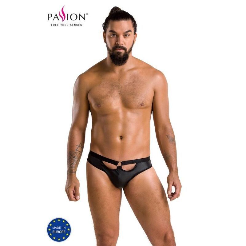 PASSION - 041 SLIP OPEN JOE BLACK L/XL PASSION MEN - 1