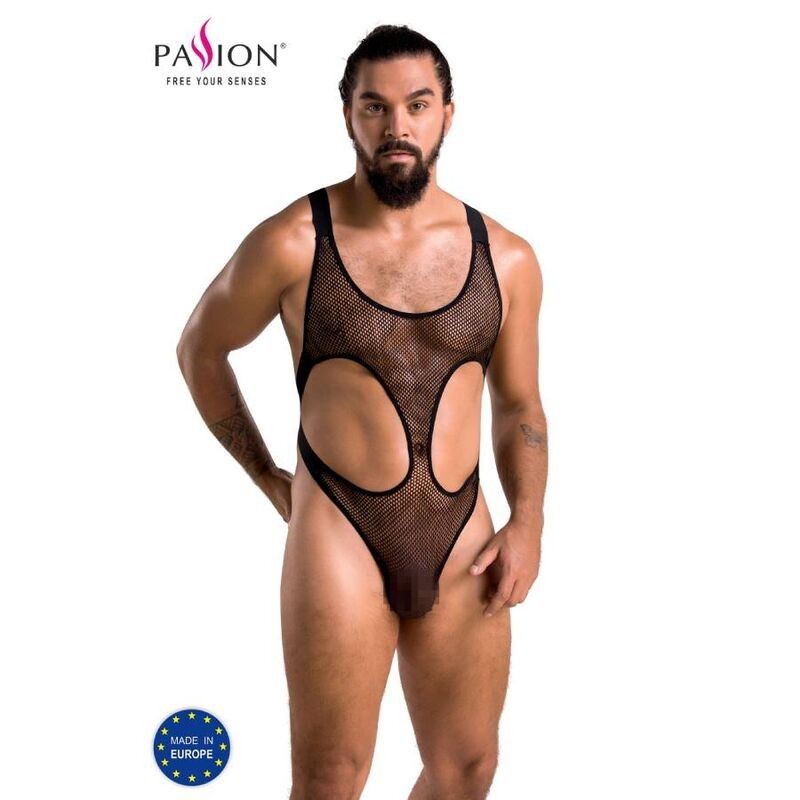 PASSION - 040 BODY LEON BLACK L/XL PASSION MEN - 1