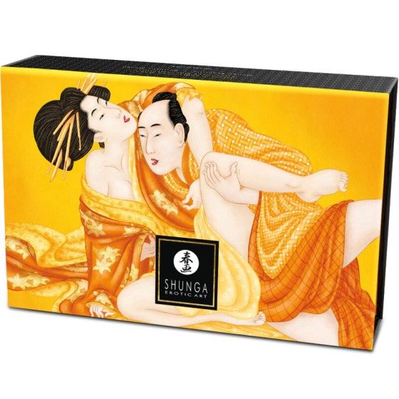 SHUNGA - EDIBLE MASSAGE POWDER KIT MANGO SHUNGA BODY POWER - 4