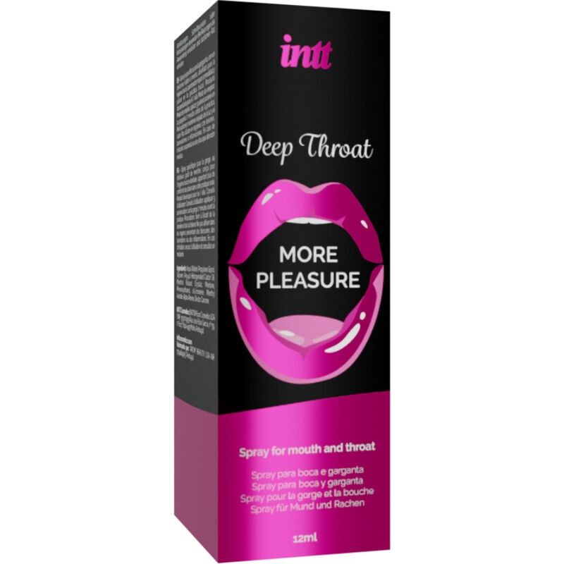 INTT - ORAL REFRESHING SPRAY WITH MINT FLAVOR INTT UNISEX AROUSAL GEL - 3