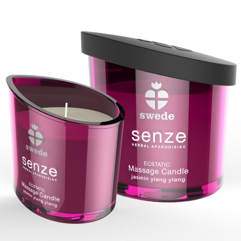 SWEDE - SENZE ECSTATIC MASSAGE CANDLE - JASMINE, YLANG YLANG SWEDE - 1