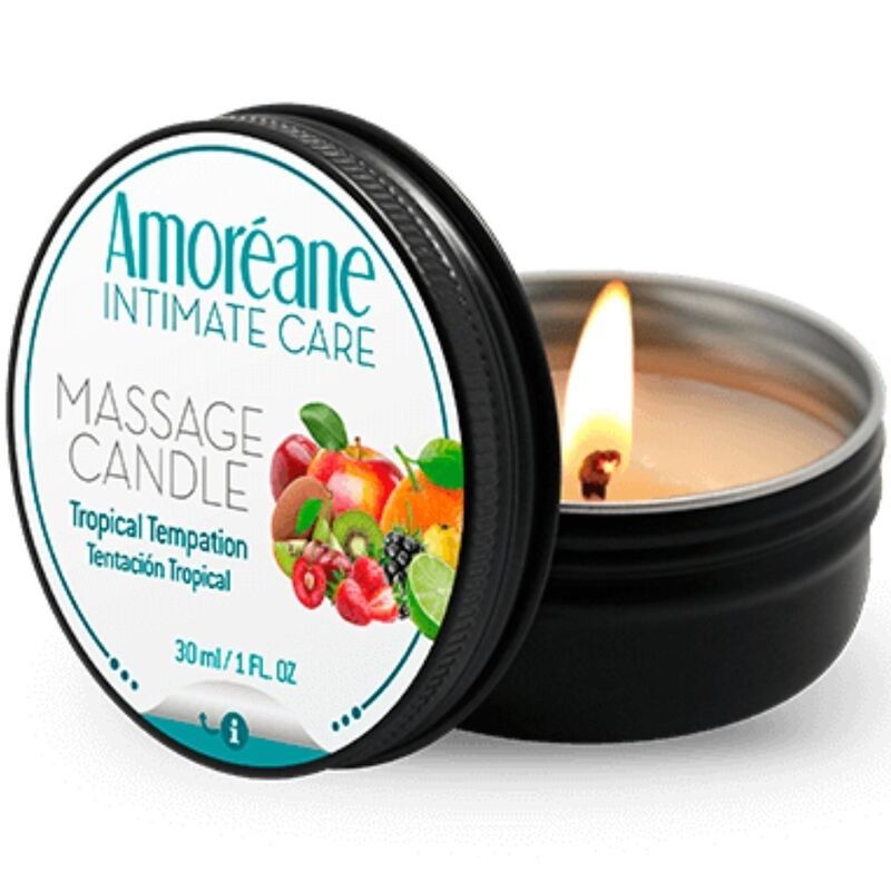 AMOREANE - MASSAGE CANDLE TROPICAL TEMPTATION 30 ML AMOREANE - 1