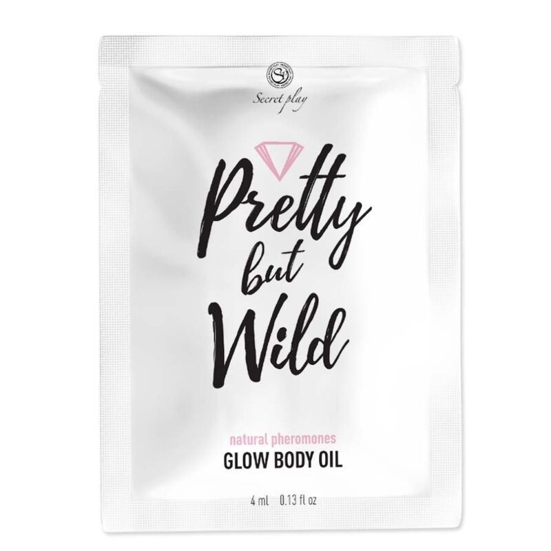 SECRETPLAY - PRETTY BUT WILD GLOW BODY OIL SACHET SECRETPLAY COSMETIC - 1