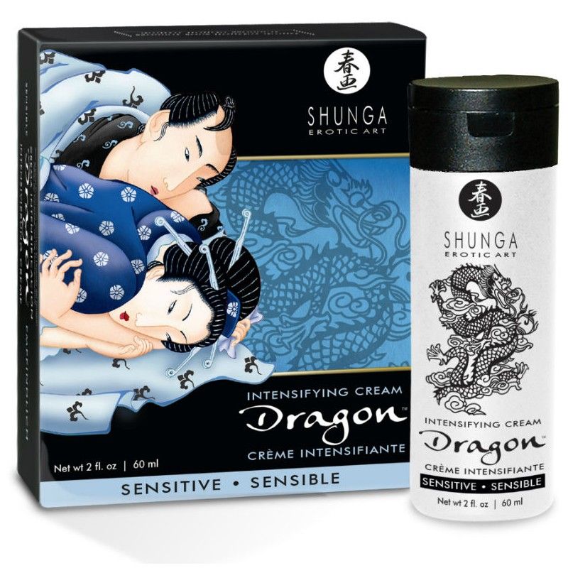 SHUNGA - DRAGON SENSITIVE CREAM FOR COUPLES SHUNGA APHRODISIACS - 1