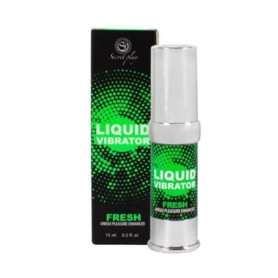 SECRETPLAY - FRESH LIQUID VIBRATOR STIMULATOR & PLEASURE INTENSIFIER 15 ML SECRETPLAY COSMETIC - 5