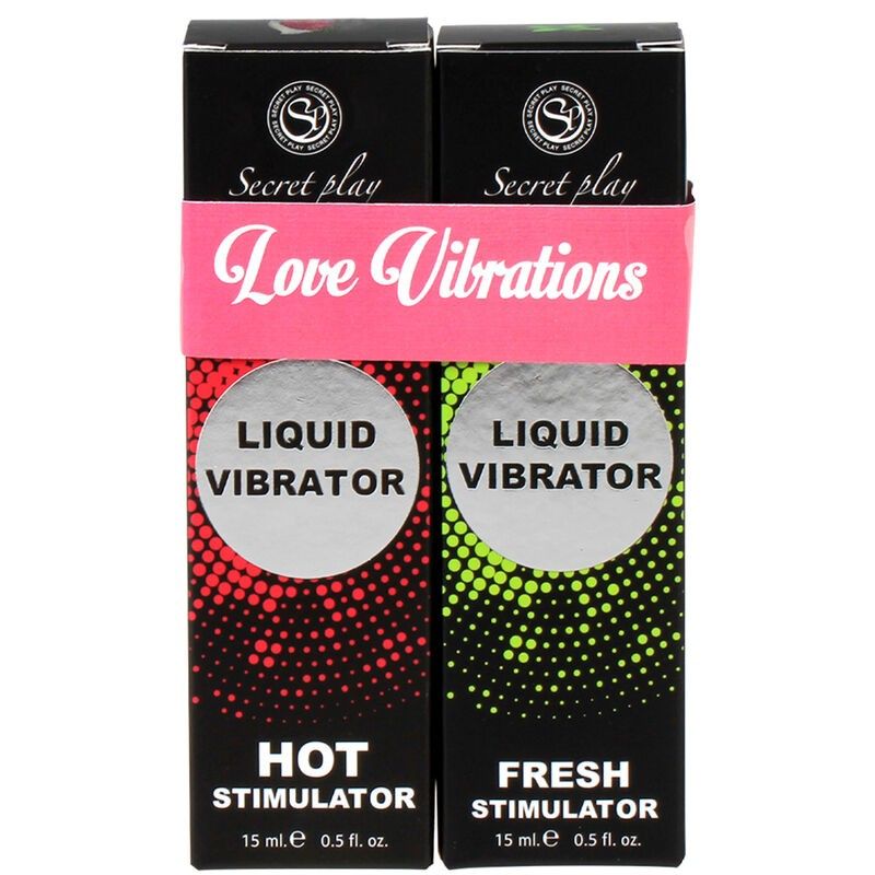 SECRETPLAY - LIQUID VIBRATOR LOVE VIBRATIONS PACK SECRETPLAY COSMETIC - 1