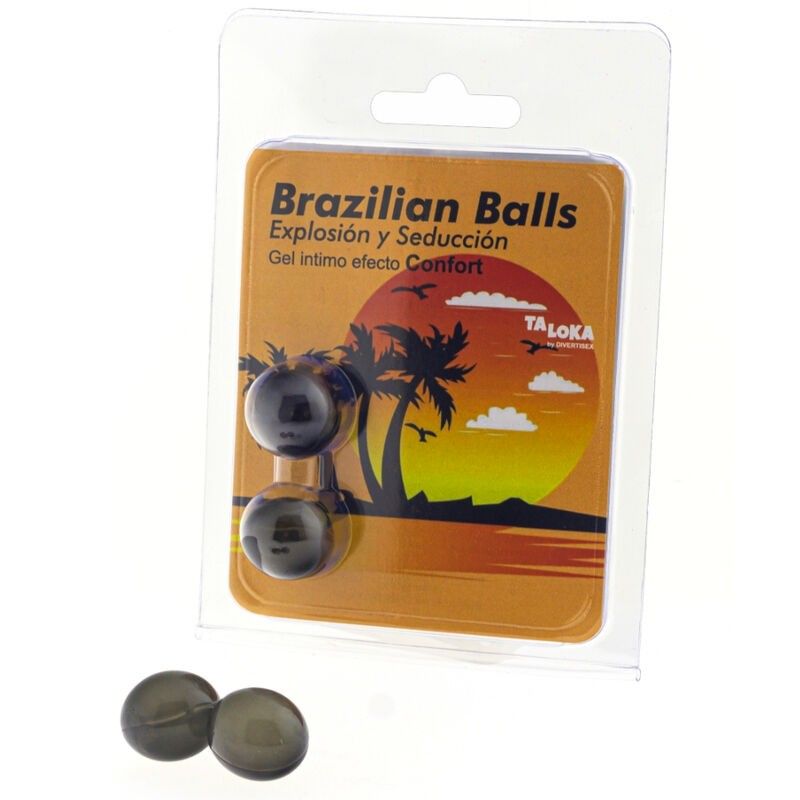 TALOKA - 2 BRAZILIAN BALLS COMFORT EFFECT EXCITING GEL TALOKA - 1