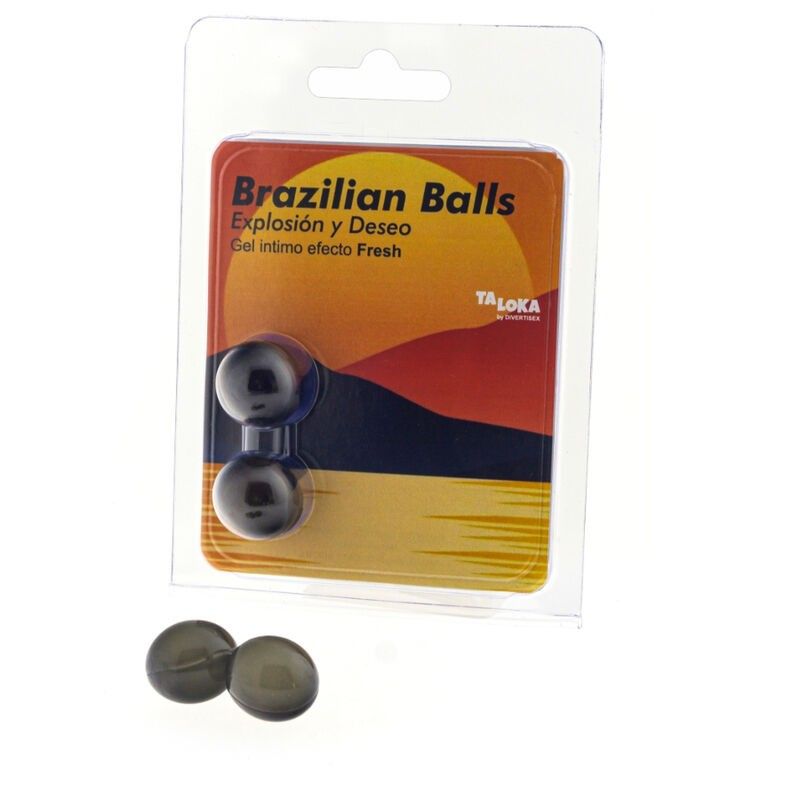 TALOKA - 2 BRAZILIAN BALLS FRESH EFFECT EXCITING GEL TALOKA - 1