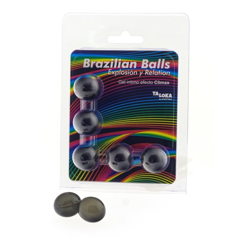 TALOKA - 5 BRAZILIAN BALLS CLIMAX EFFECT EXCITING GEL TALOKA - 1