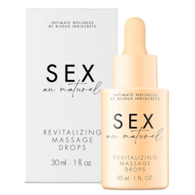 BIJOUX - INDISCRETS REVITALIZING INTIMATE MASSAGE DROPS BIJOUX AU NATUREL - 1